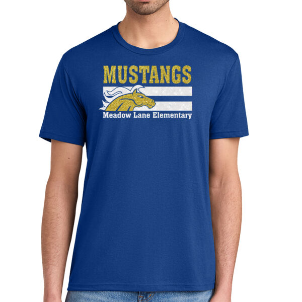 Mustangs GLITTER - Perfect Tri ® Tee Thumbnail